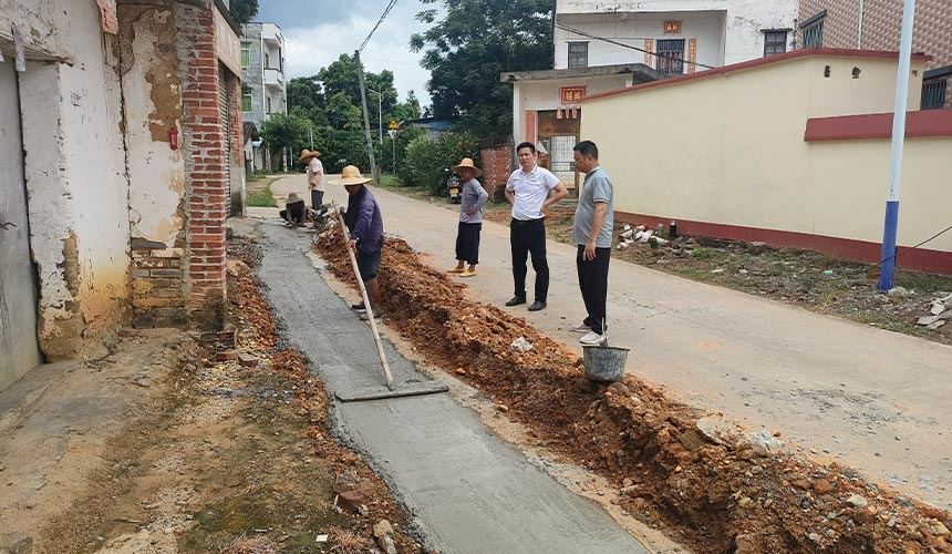 中國聯塑助力茂名高州谷篢村鄉村煥新升級